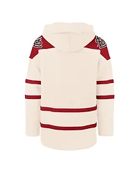 '47 Brand Men's Cream St. Louis Cardinals Superior Lacer Pullover Hoodie
