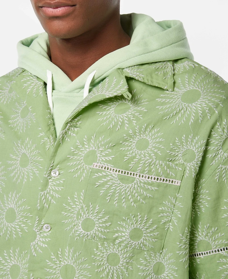 Scotch & Soda Men's Short Sleeve Relaxed Fit Shirt