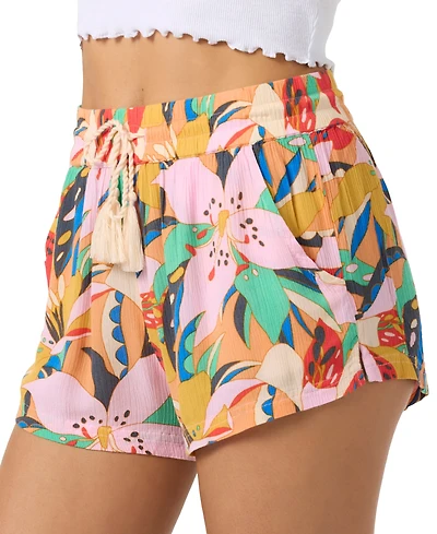 O'Neill Juniors' Keagan Cabana Printed Pull-On Shorts
