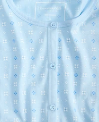 Charter Club Plus Cotton Floral Bermuda Pajamas Set, Created for Macy's