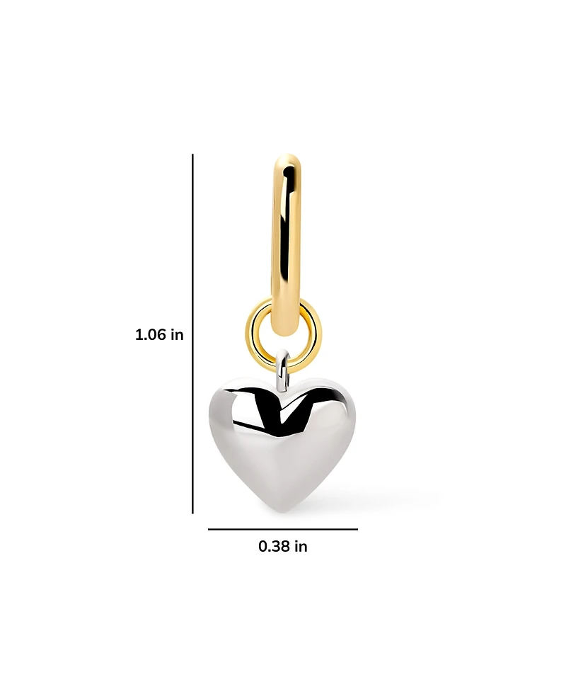 Ana Luisa Heart Earrings - Wesley