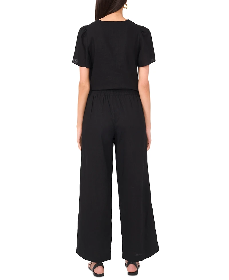 1.state Women's Wide-Leg Pull-On Pants