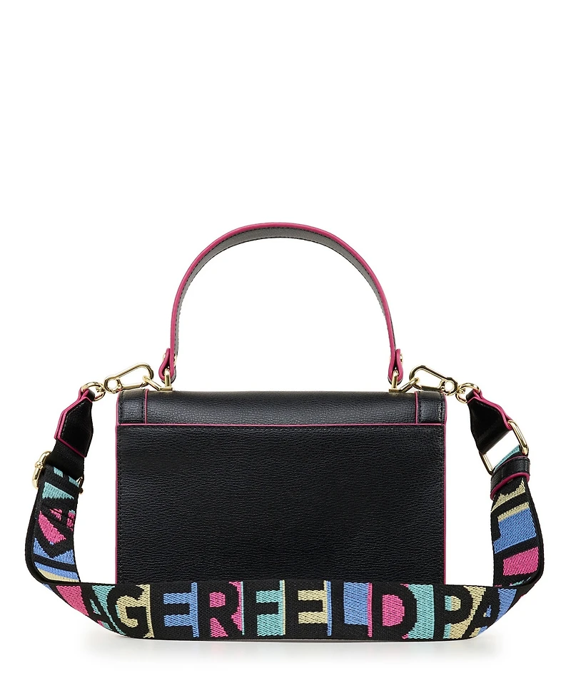 Karl Lagerfeld Paris Simone Front Flap Crossbody Bag