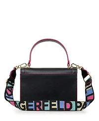 Karl Lagerfeld Paris Simone Front Flap Crossbody Bag