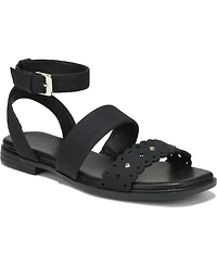 Naturalizer Women's Gana Square Toe Strappy Flat Sandals