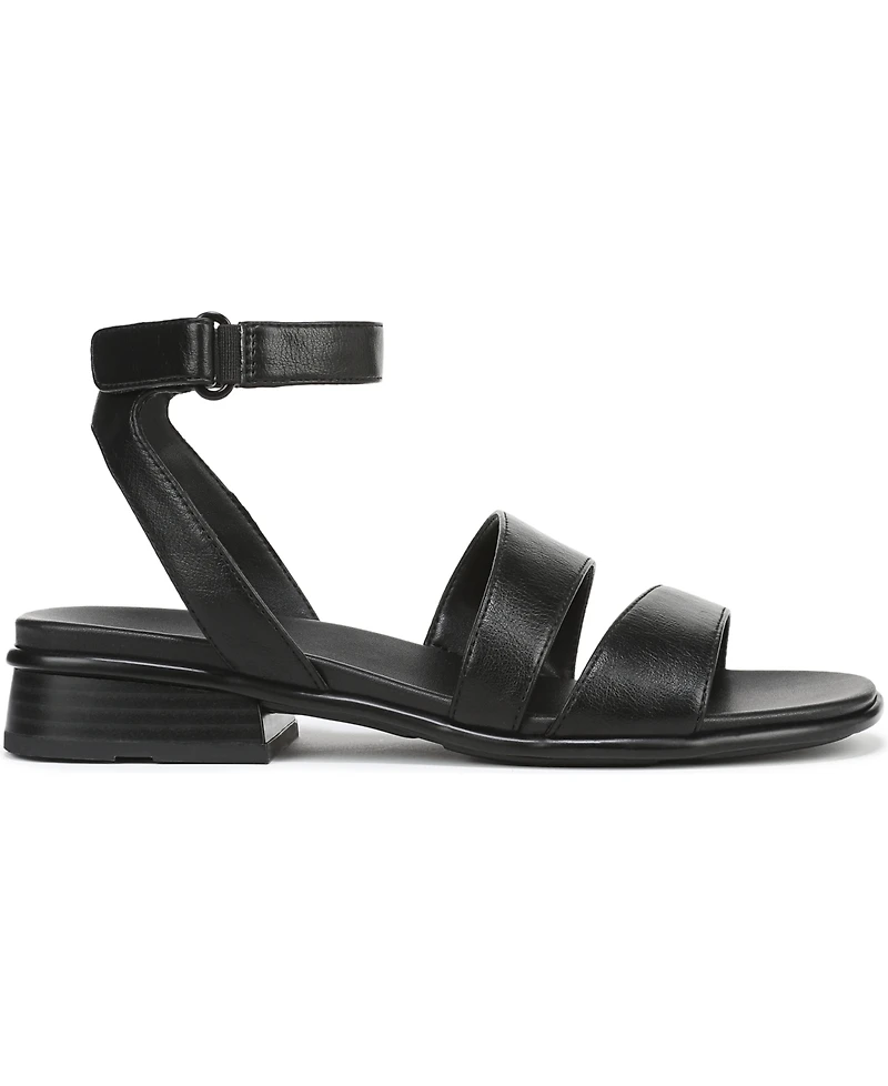 Naturalizer Women's Effie Square Toe Block Heel Flat Sandals