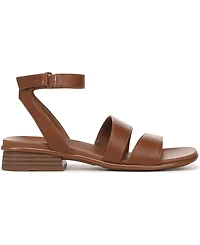 Naturalizer Women's Effie Square Toe Block Heel Flat Sandals