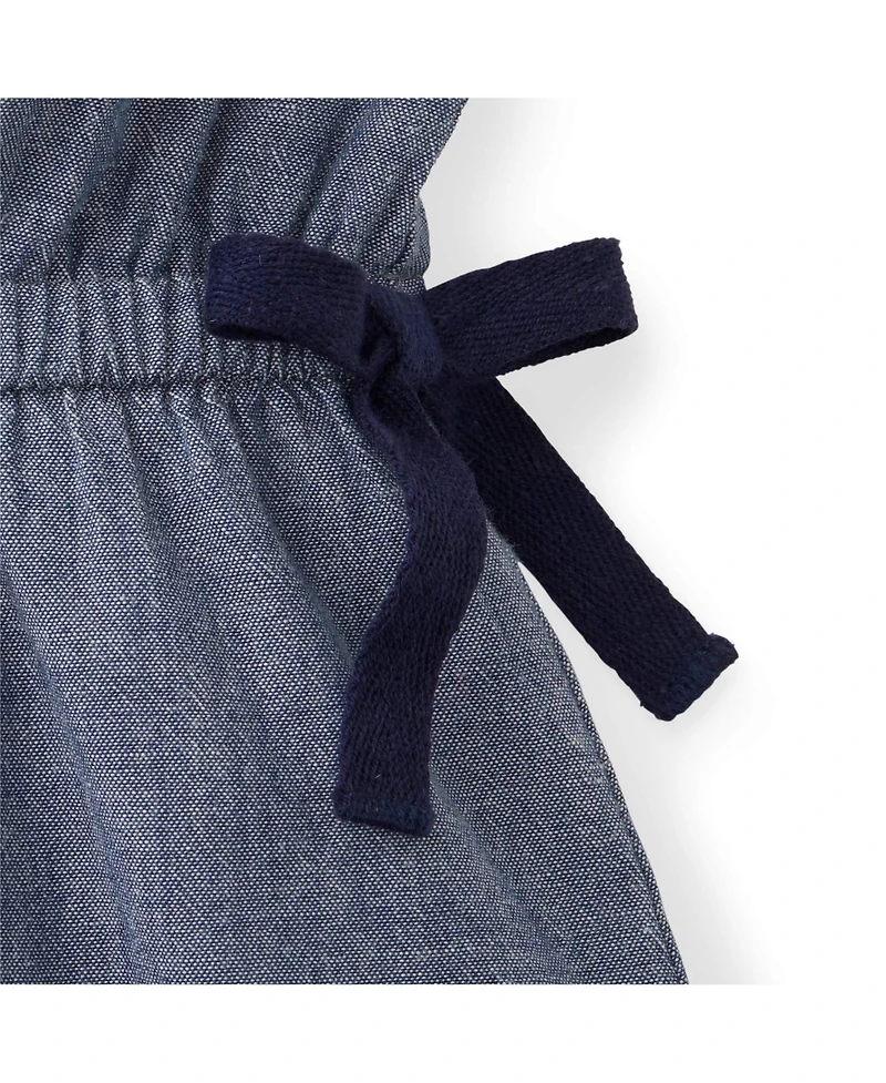 Hope & Henry Baby Girls Tie-Waist Sleeveless Dress