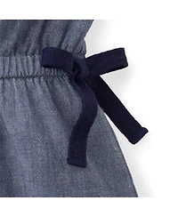 Hope & Henry Baby Girls Tie-Waist Sleeveless Dress