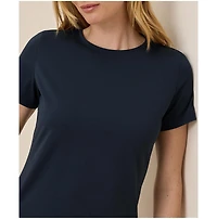 Pact Women's Organic Cotton Luxe Stretch Jersey Tee