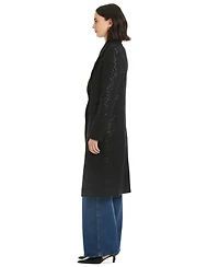 Kate Spade New York Women's Embellished Single-Breasted Coat
