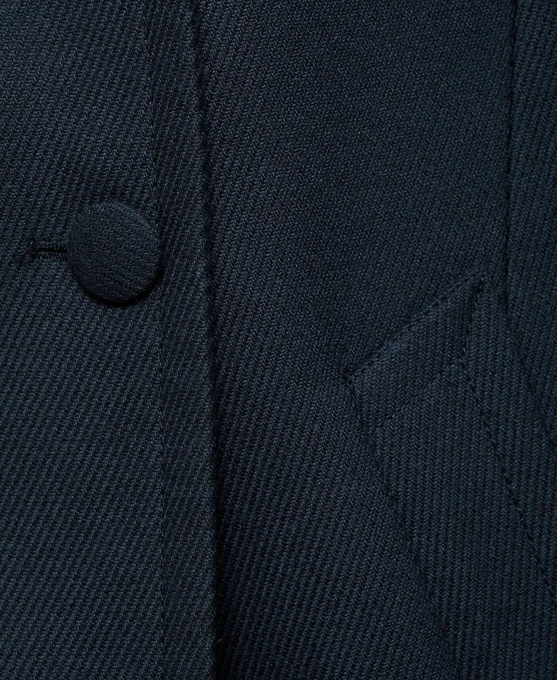 Mango Women's Double-Breasted Lapels Coat