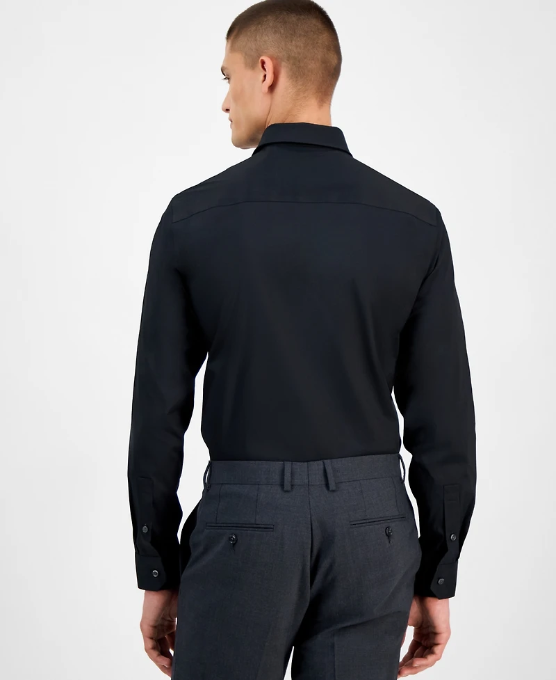 Alfani Men's Slim-Fit Solid Tuxedo Shirt, Created for Macy's