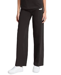 Puma Women's Essential Logo Mid-Rise Full-Length Pants