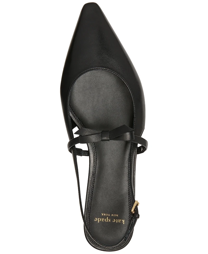 Kate Spade New York Women's Carolina Slingback Flats