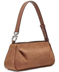 Calvin Klein Tina Suede Small Shoulder Bag