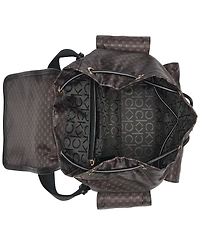 Calvin Klein Elora Nylon Mini Signature Front Buckle Backpack