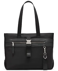 Calvin Klein Elora Nylon Top Zipper Tote Bag