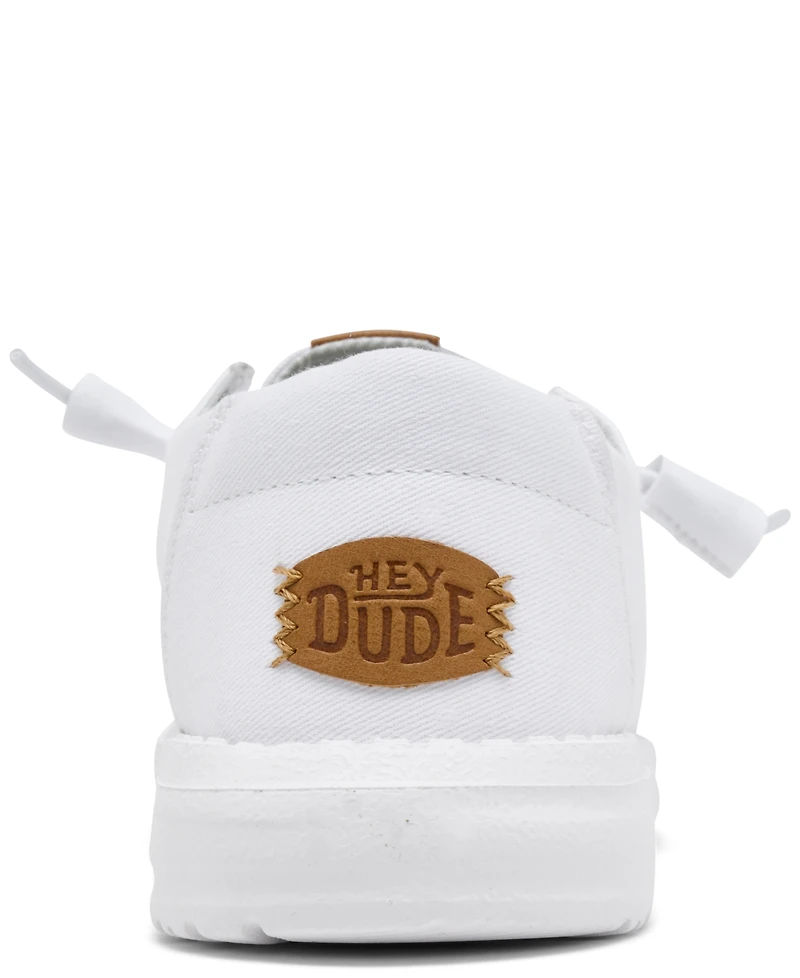 Hey Dude Women's Wendy Stretch Canvas Casual Moccasin Sneakers from Finish Line