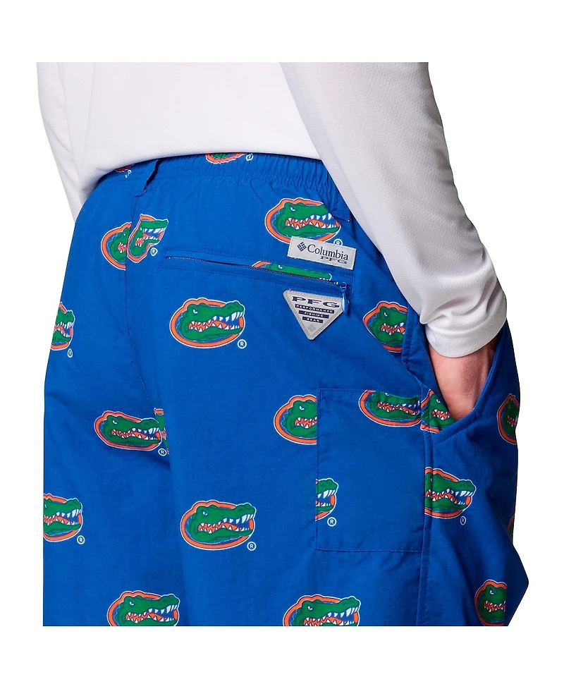 Columbia Men's Royal Florida Gators Big Tall Back Cast Shorts