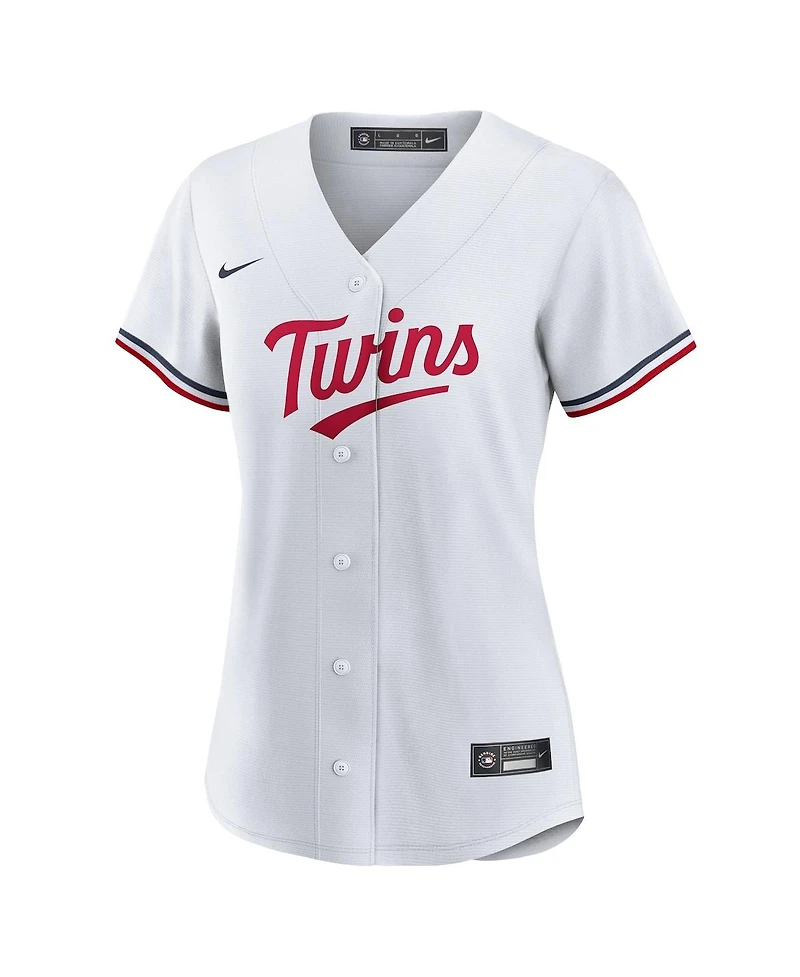 Nike Women's Royce Lewis White Minnesota Twins Home Replica Jersey
