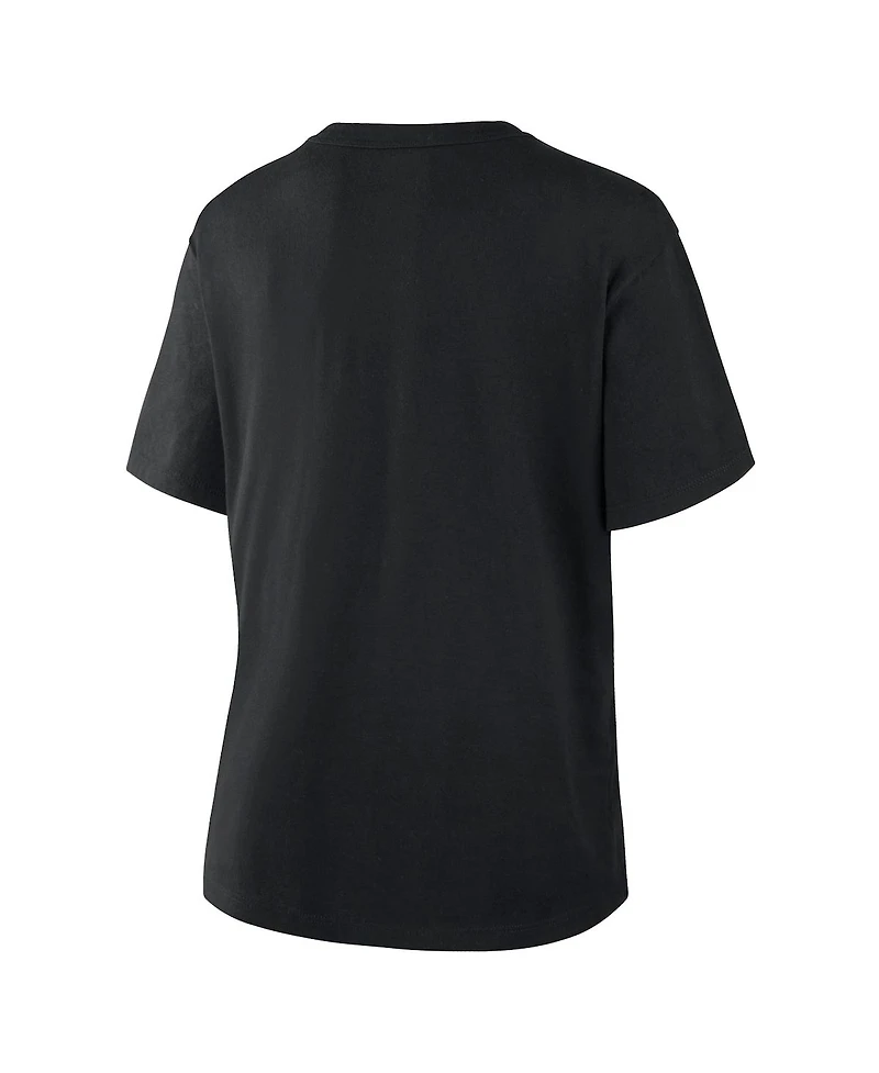 Fanatics Women's Black Los Angeles Dodgers Home Run Legacy T-Shirt