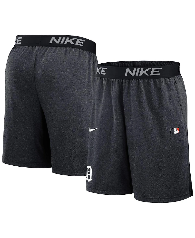 Nike Men's Navy Detroit Tigers Authentic Collection Performance Knit Shorts