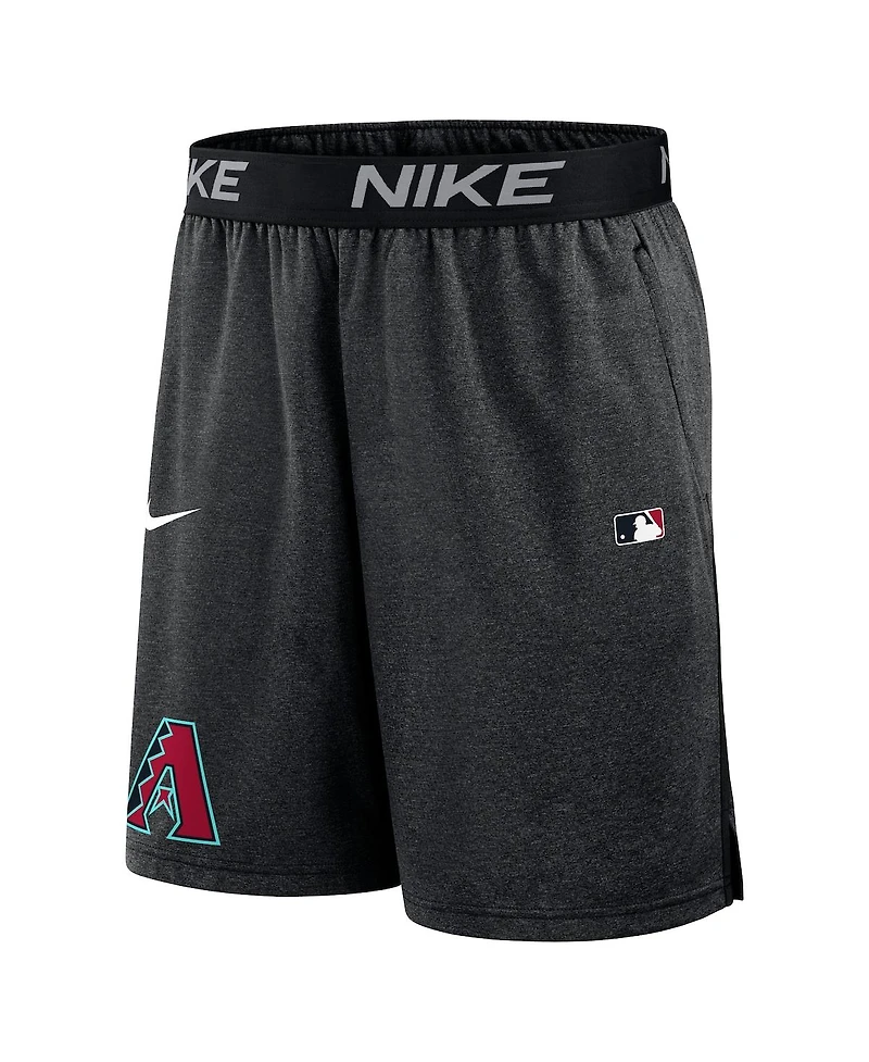 Nike Men's Black Arizona Diamondbacks Authentic Collection Performance Knit Shorts