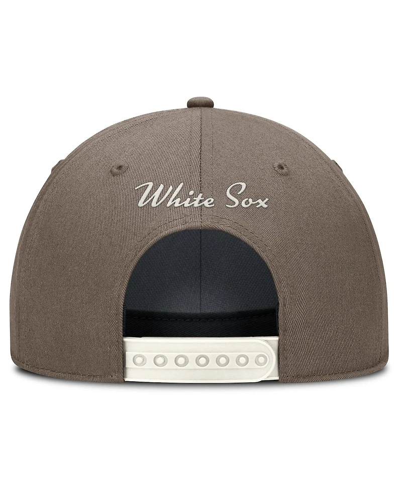 Nike Men's Brown Chicago White Sox Rise Performance Adjustable Hat