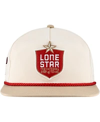 Lids Men's Cream Lone Star Adjustable Golfer Hat