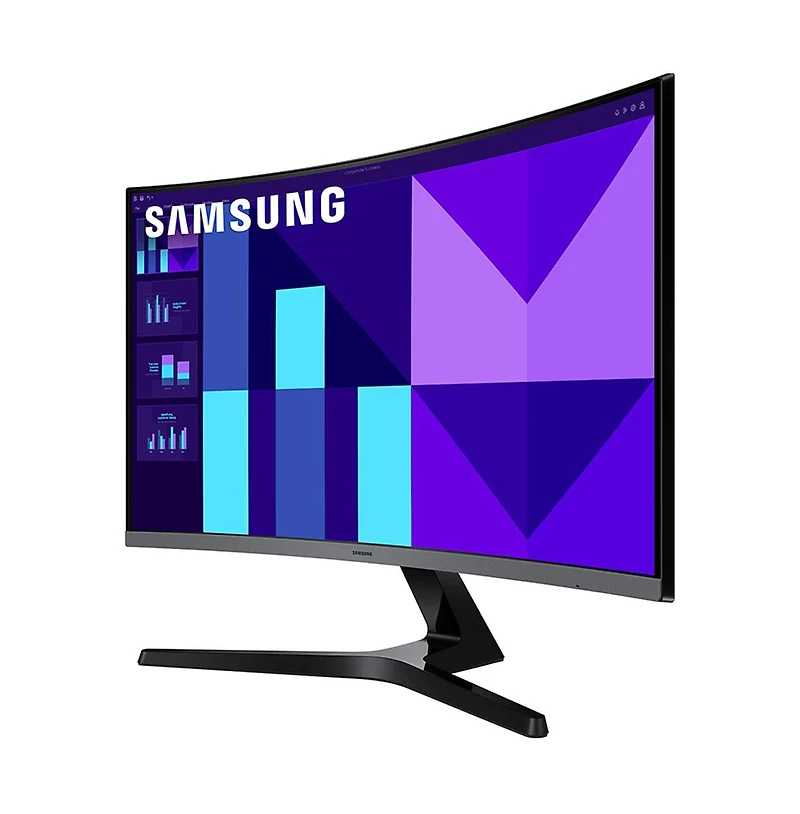 27" S39GD Series Curved Fhd 100Hz Gaming Monitor with Built-In Speakers - Black