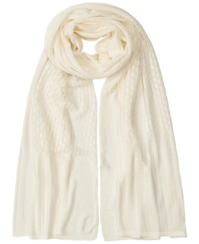 Lauren Ralph Lauren Pointelle Patchwork Wrap