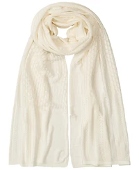 Lauren Ralph Lauren Pointelle Patchwork Wrap