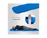 Naturehike Inflatable Camping Sleeping Pad, Ultralight Durable 2.55" Thickness Camping Mattress, Compact Air Mat for Hiking, Traveling, Backpacki