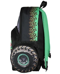 Monster Jam Backpack Grave Digger Truck 3D Character School Book Bag