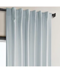 Half Price Drapes Heritage Plush Velvet Room Darkening Curtain