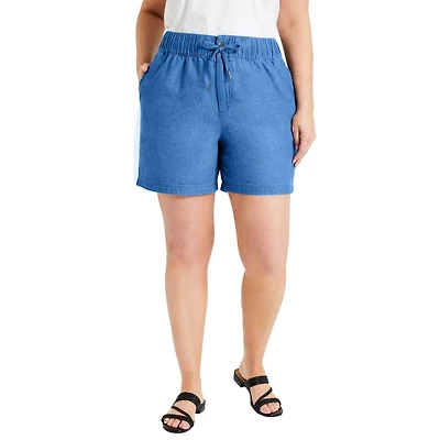 June + Vie Women's June + Vie Denim Bermuda Shorts
