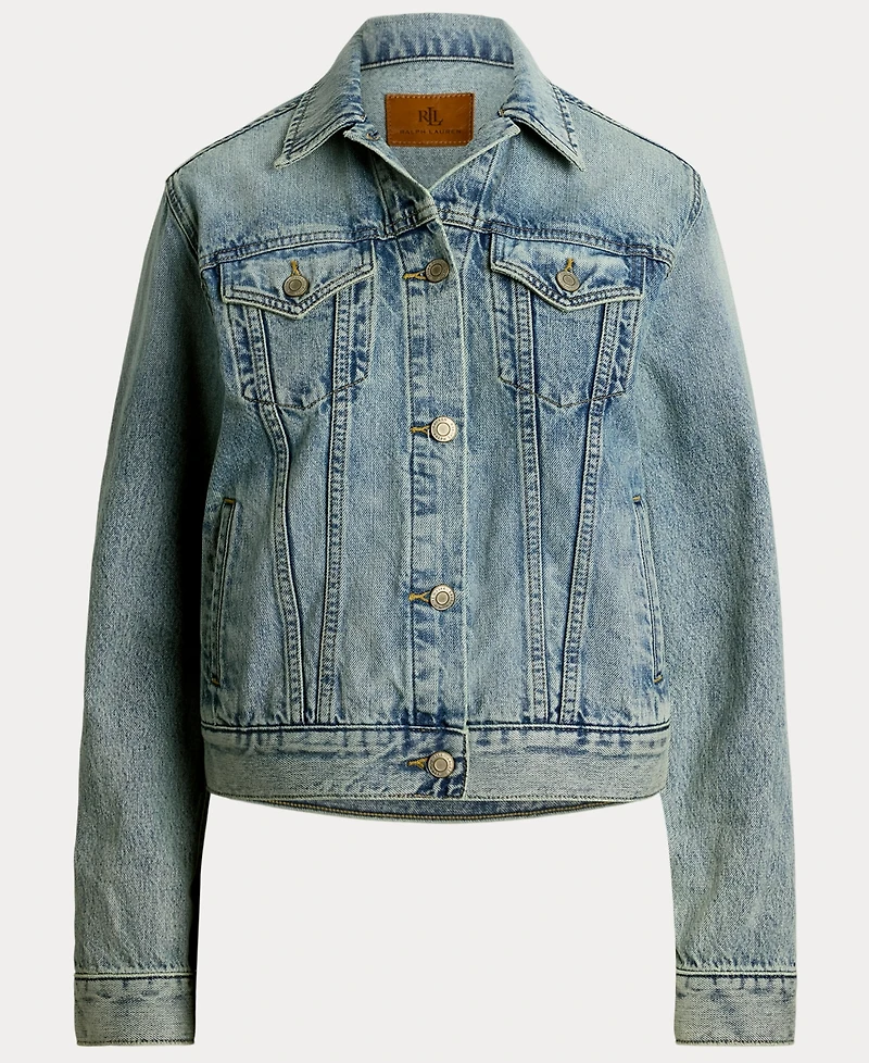 Lauren Ralph Women's Denim Trucker Jacket