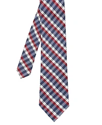 Ben Sherman Men's Plaid Silk Tie