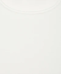 Mango Women's Asymmetrical Low Knit Jersey Top
