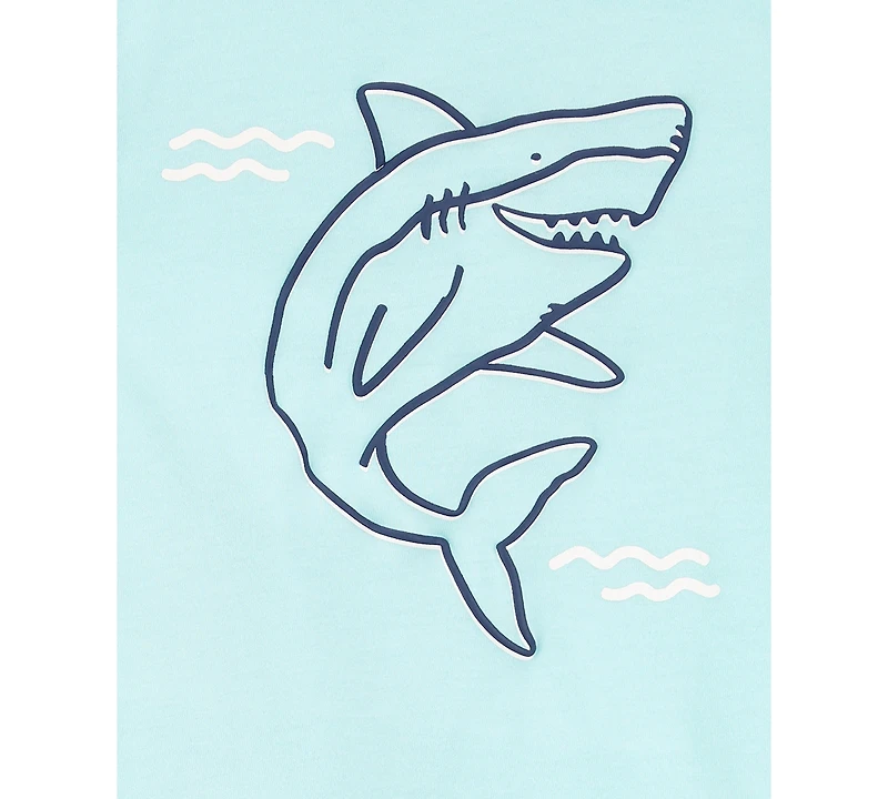 Carter's Toddler Boys Shark T-Shirt & Shorts, 2 Piece Set