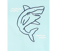 Carter's Toddler Boys Shark T-Shirt & Shorts, 2 Piece Set