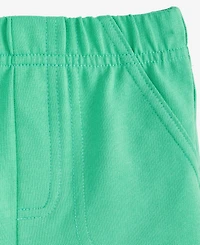 Baby Boys French Terry Solid Shorts, Exclusively at Macy's