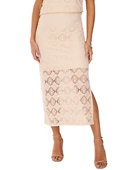 Vince Camuto Women's Crochet Maxi Skirt