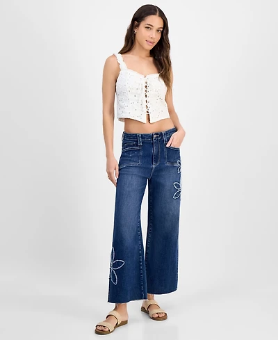 Driftwood Women's Sabina Mid-Rise Denim On Jeans