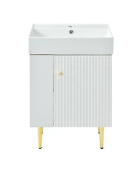 Streamdale (Cabinet Only) 21.6" Bathroom vanity (Sink not included