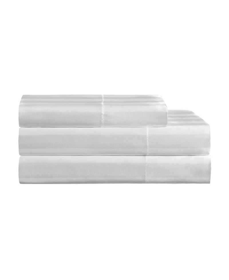 Juicy Couture Satin Damask 3-Pc. Sheet Set