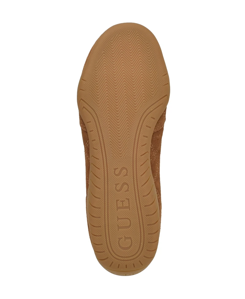 Guess Women's Gabiey Low Profile Suede Lace-Up Sneakers