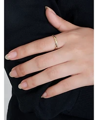 Devata Twisted Rope Ring in 14K Gold
