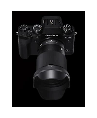 Sigma 16mm f/1.4 Dc Dn Contemporary Lens for Fujifilm X, Bundle with ProOptic 67mm Filter Kit, Cleaning Kit, Cap Keeper, Flex Lens Shade, Lens Cleaner